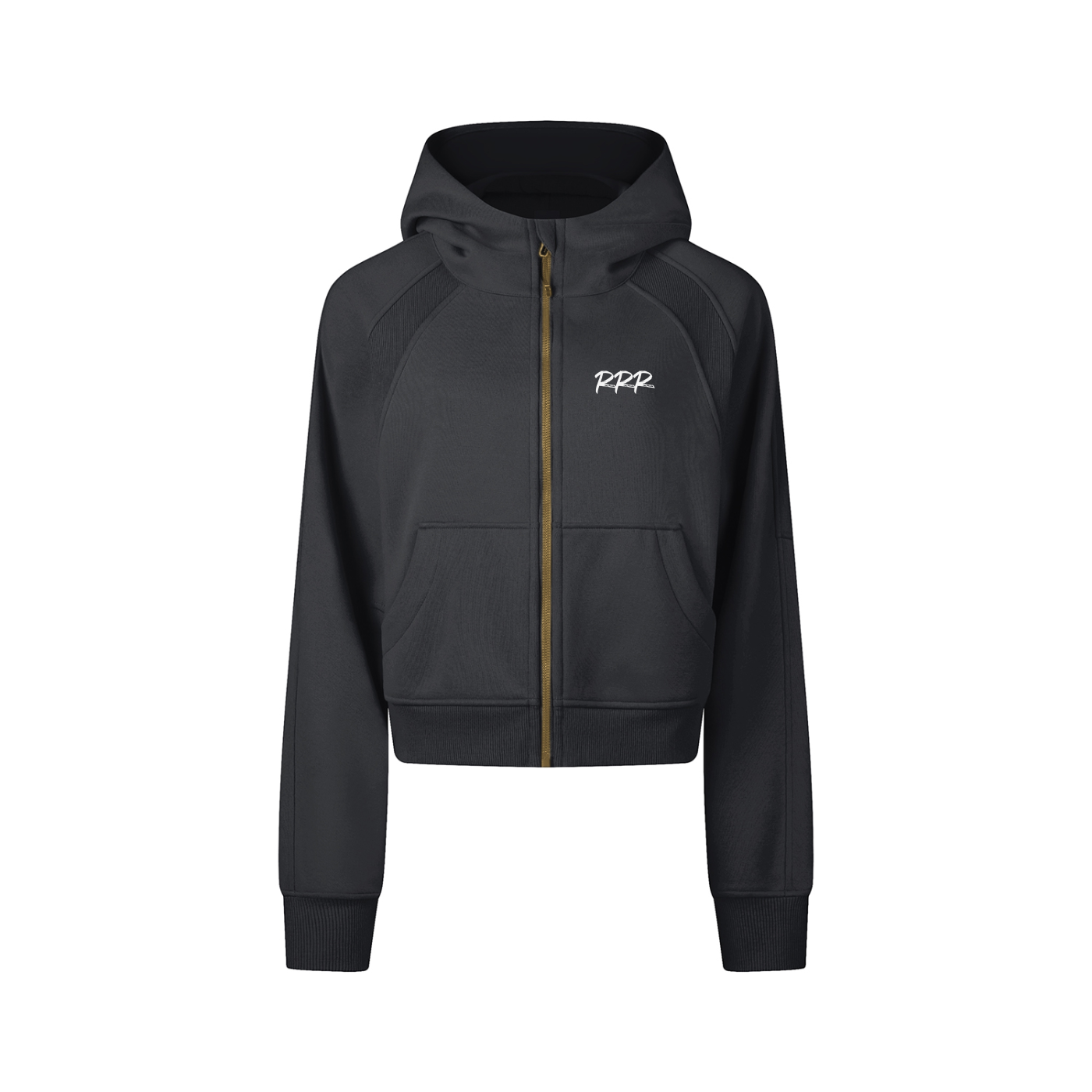 3R’s Women’s Cropped Zip Hoodie