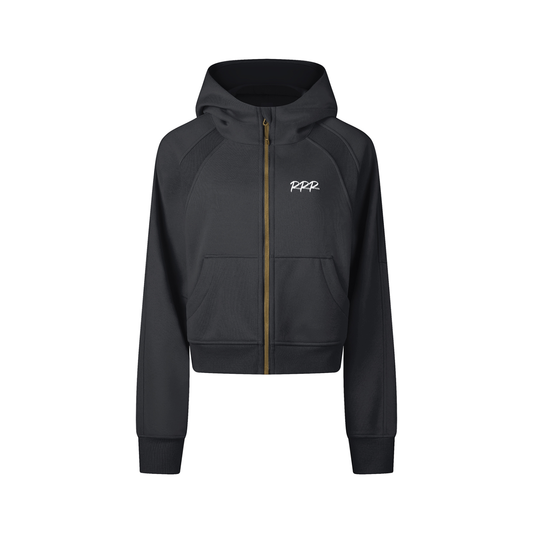 3R’s Women’s Cropped Zip Hoodie