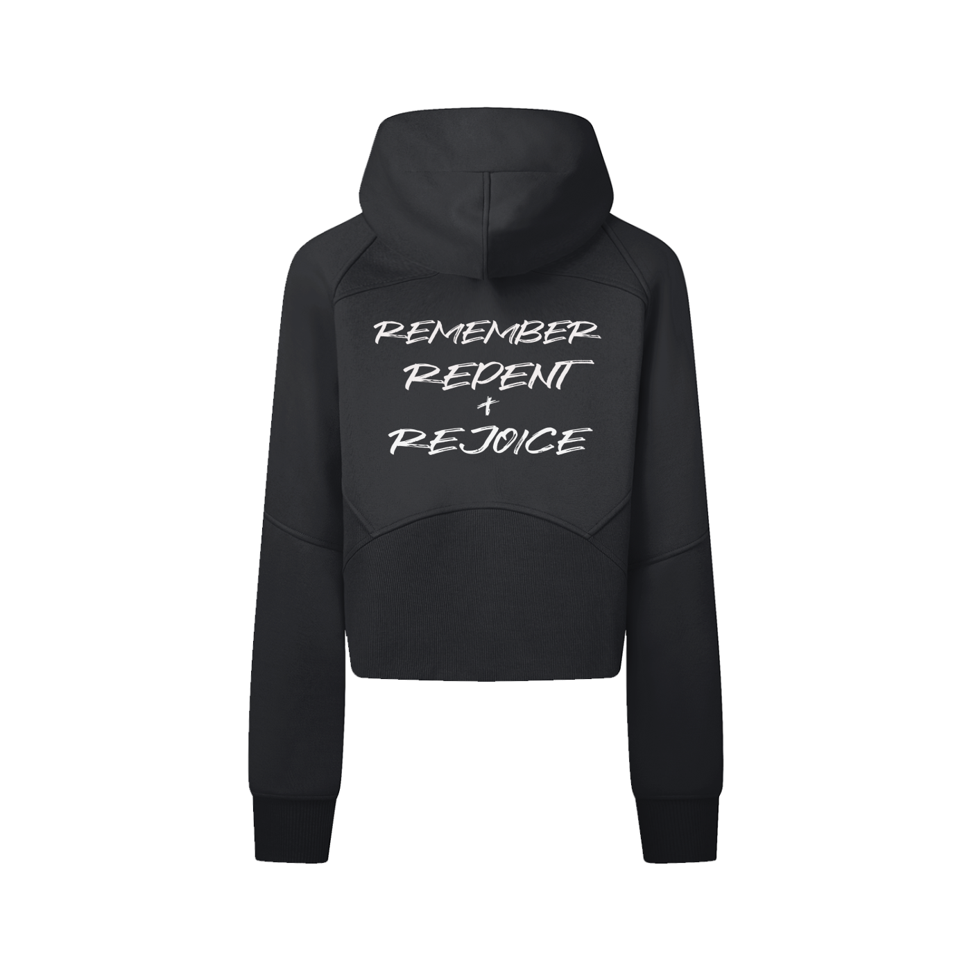 3R’s Women’s Cropped Zip Hoodie